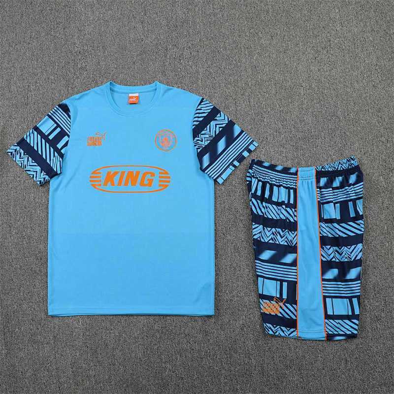 Conjunto Manchester City Azul Pre-Partido 22/23