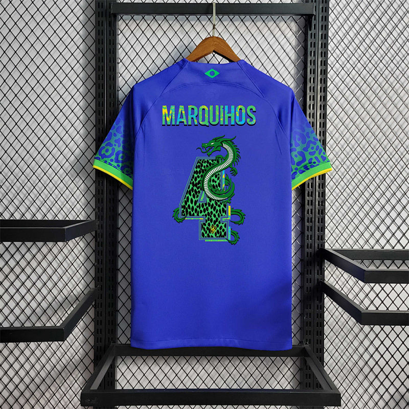 Camiseta Brasil Visitante 2022