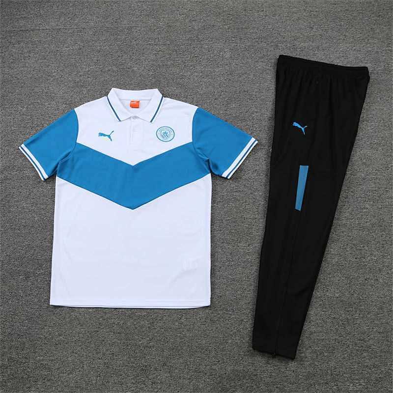 Polo Manchester City Blanc