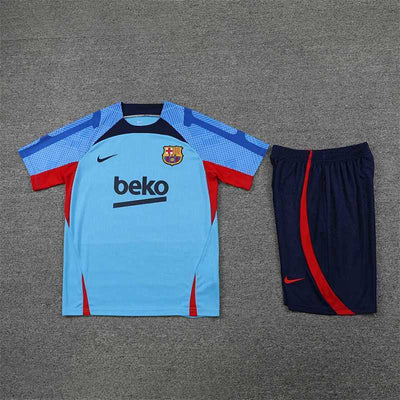 Ensemble FC Barcelone Bleu Prématch 22/23