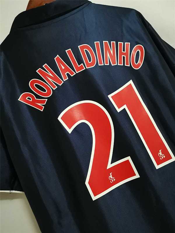 Maillot PSG Domicile Rétro 2001/02