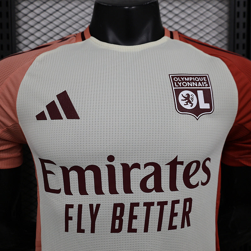 Camiseta Lyon Visitante Versión Player 24/25