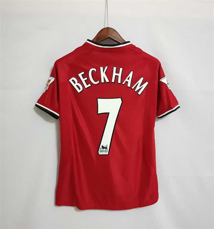 Maillot Manchester United Domicile Rétro 2000/02