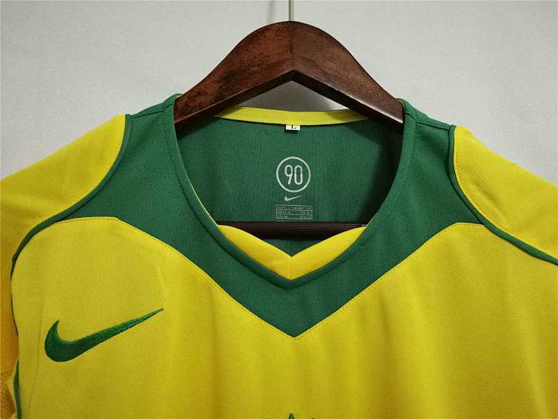 Maillot Brazil Domicile Rétro 2004