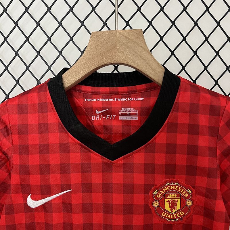 Conjunto Niño Manchester United Local 12/13