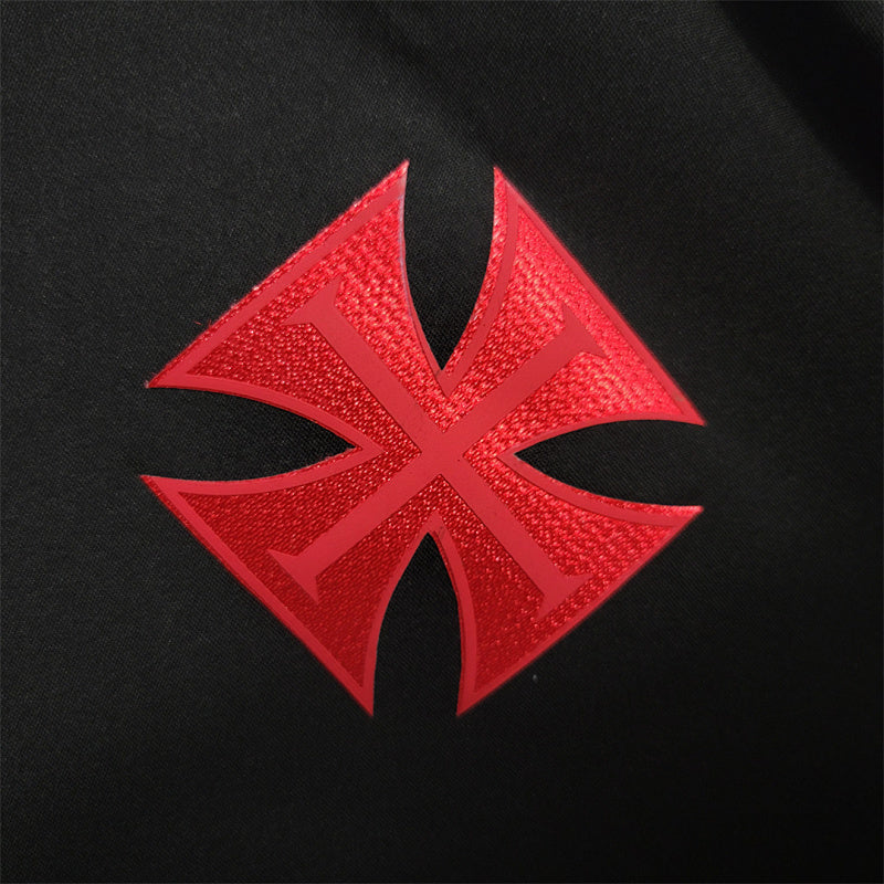 Maillot Vasco da Gama Prématch Noir et Gris 23/24