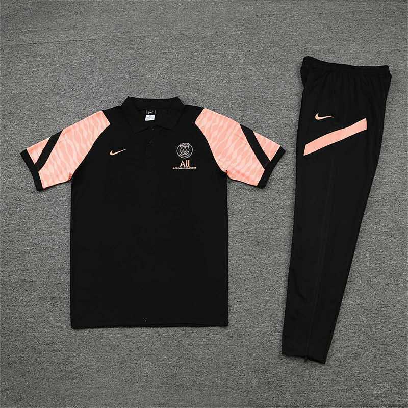 Chándal PSG Negro Rosa
