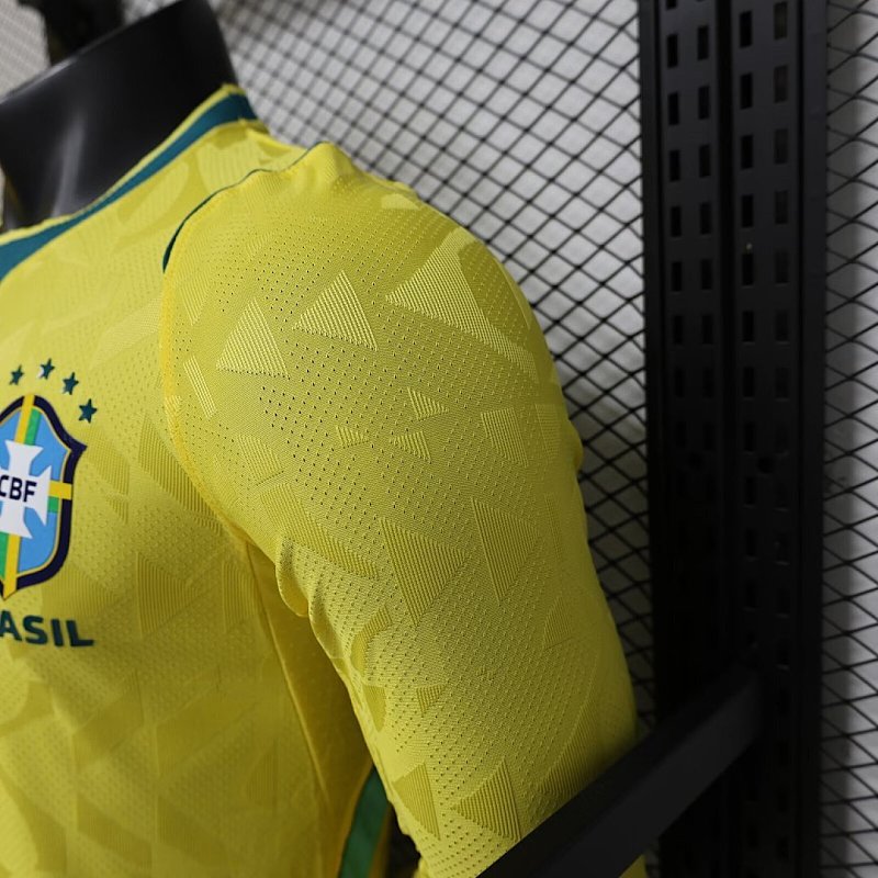 Maillot Brésil Domicile Manches Longues 25/26
