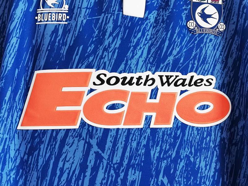 Maillot Cardiff City Domicile 92/93