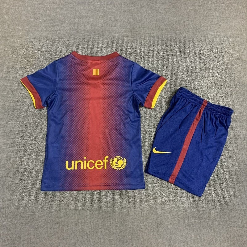 FC Barcelona Home Kids Kit 12/13