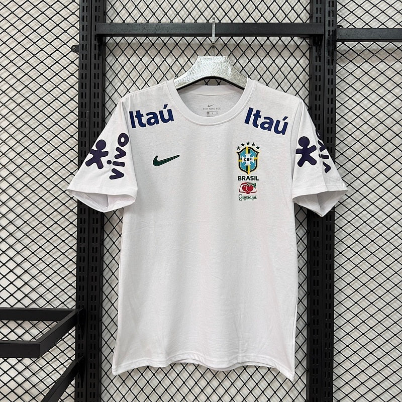 Camiseta Brasil Negro Blanco 2026 (2)