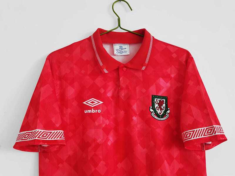 Camiseta Pays de Galles 90/92