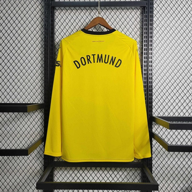 Maillot Borussia Dortmund Domicile Manches Longues 23/24