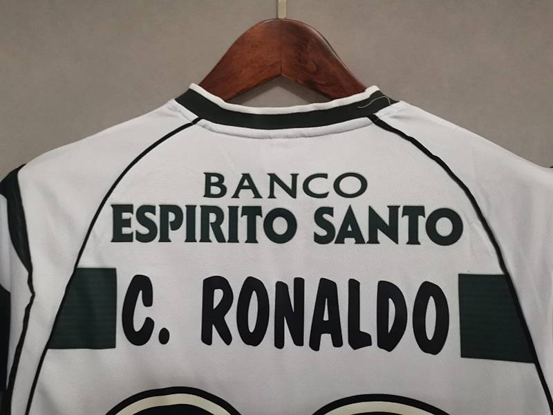 Maillot Sporting CP Domicile Rétro 2001/03