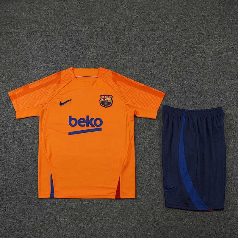 Ensemble FC Barcelone Orange Prématch 22/23