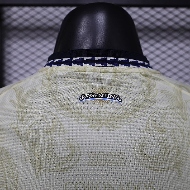 Maillot Argentina Beige T Édition spéciale Player Version 25/26