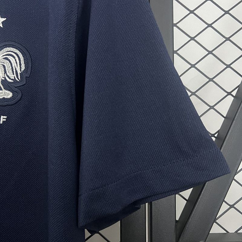 Maillot France Vintage Dropship Domicile Rétro 2014