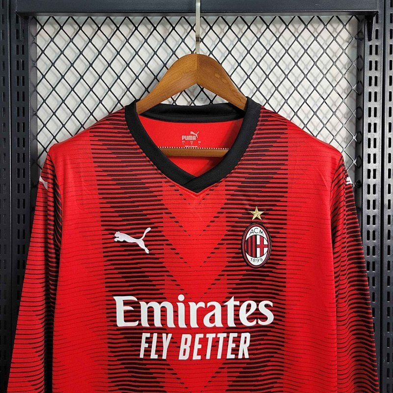 Maillot AC Milan Domicile Manches Longues 23/24