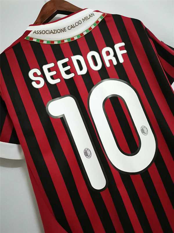 Maillot AC Milan Domicile Rétro 2011/12