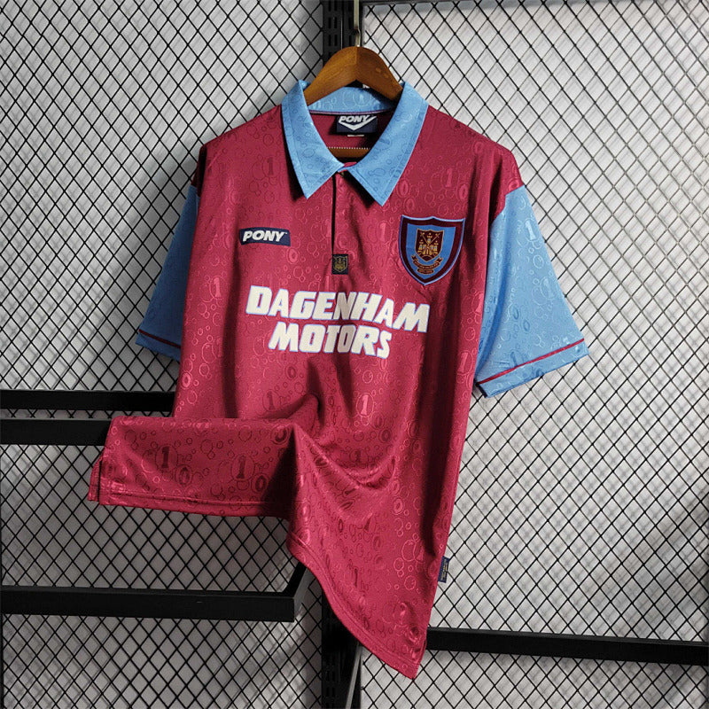 Camiseta West Ham Local Retro 1995/97