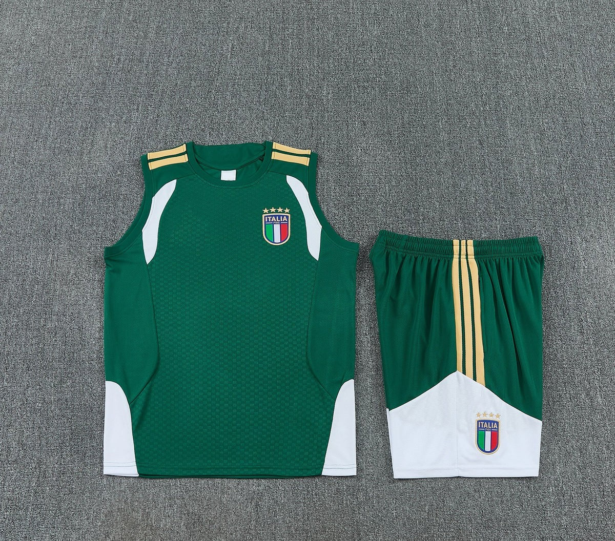 Short + débardeur Italie Vert 26/27