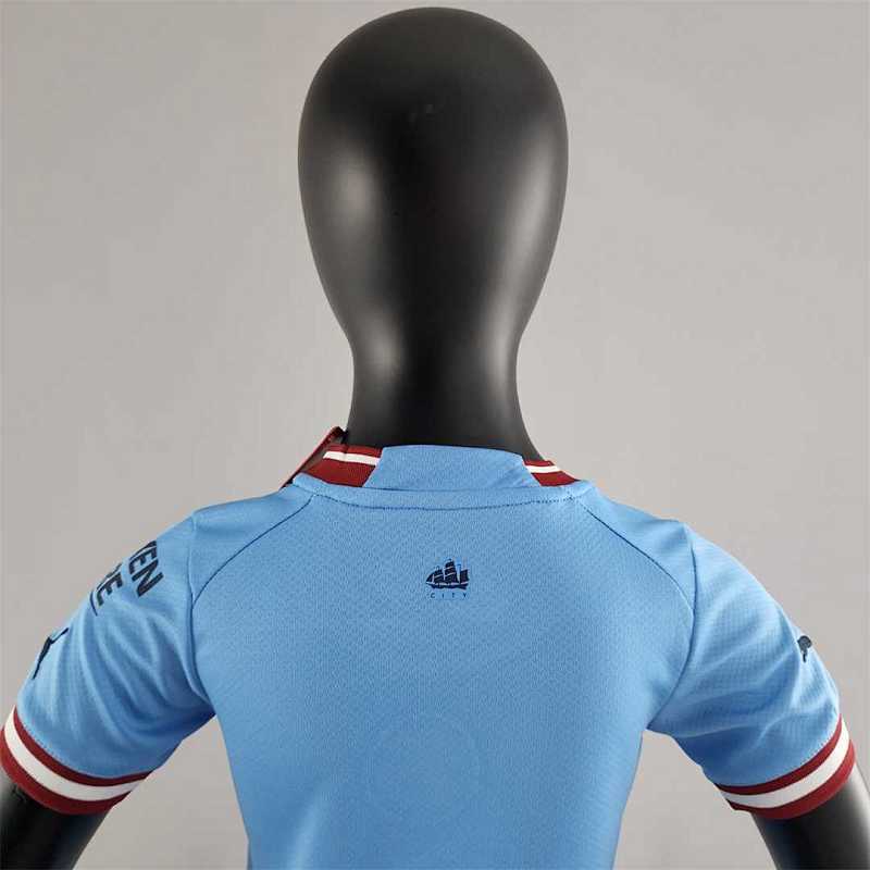 Ensemble Enfant Manchester City Domicile 22/23