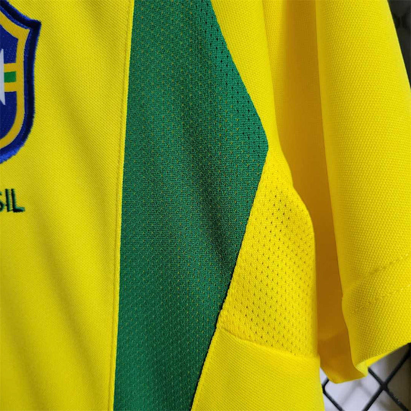 Maillot Brazil Domicile Rétro 2002
