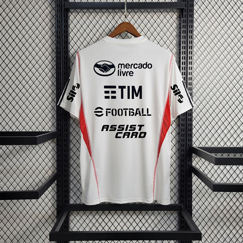 Camiseta Flamengo Blanco Pre-Partido 23/24