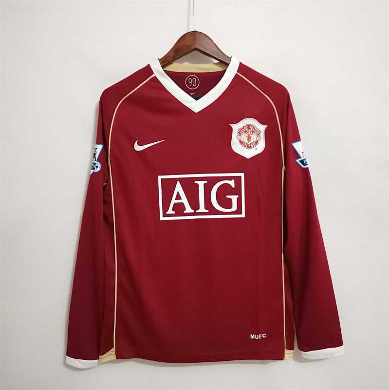 Maillot Manchester United Domicile Rétro 2006/07