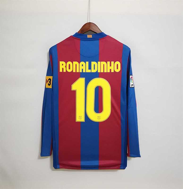 Maillot FC Barcelone Domicile Rétro 2007/08