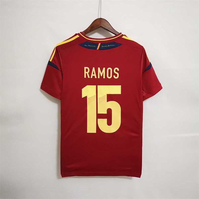 Maillot Spain Domicile Rétro 2012