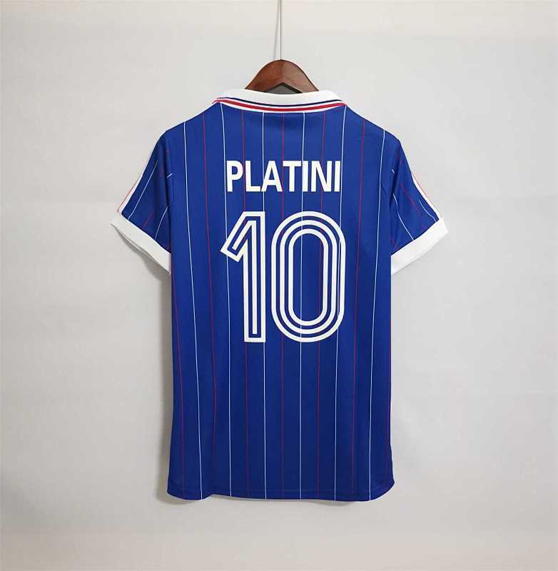 Maillot France Domicile Rétro 1982