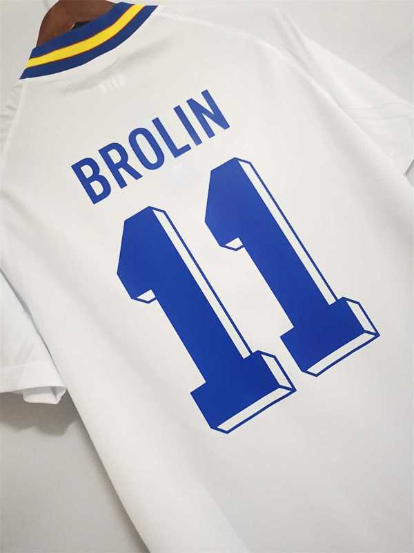 Camiseta Suecia Blanco Visitante Retro 1994