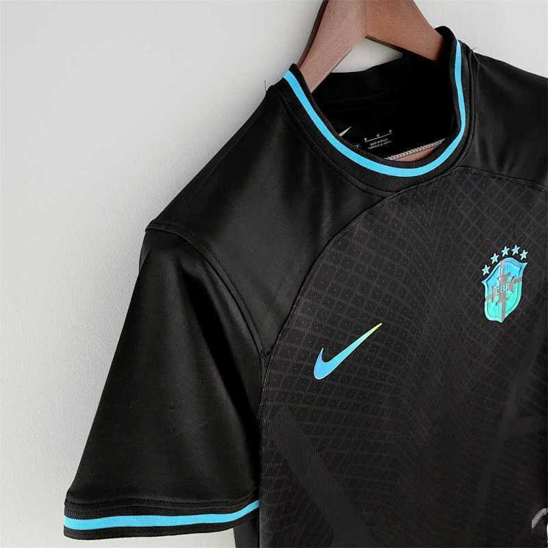 Camiseta Brasil Concept Negro 2022
