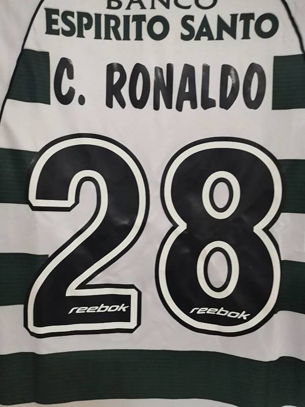 Maillot Sporting CP Domicile Rétro 2001/03