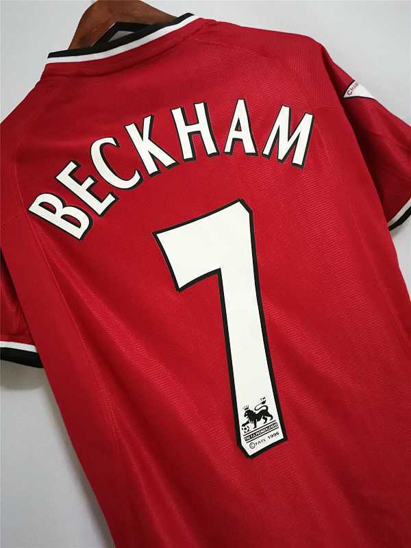 Maillot Manchester United Domicile Rétro 2000/02