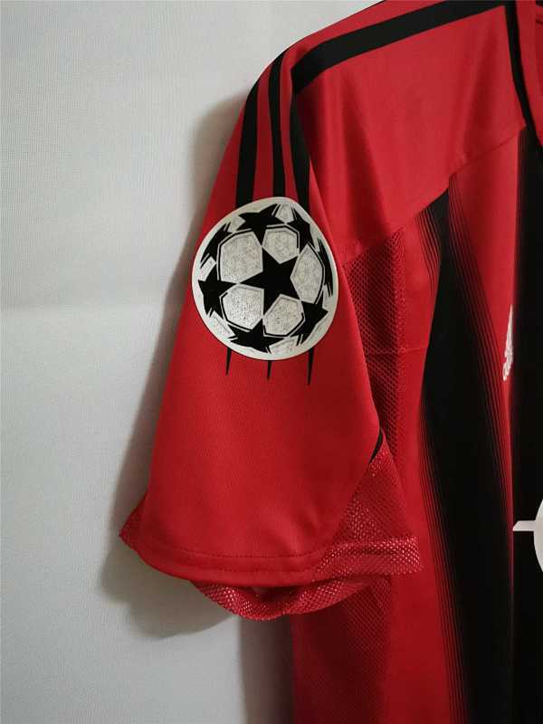 Maillot AC Milan Domicile Rétro 2004/05