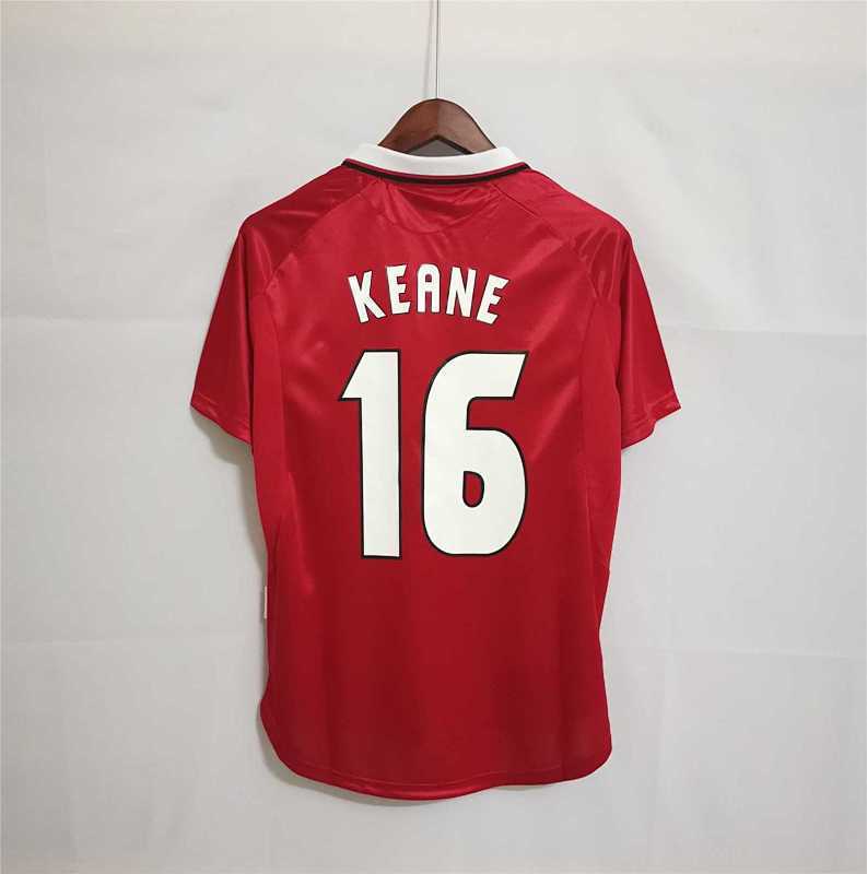 Maillot Manchester United Domicile Rétro 1999/00