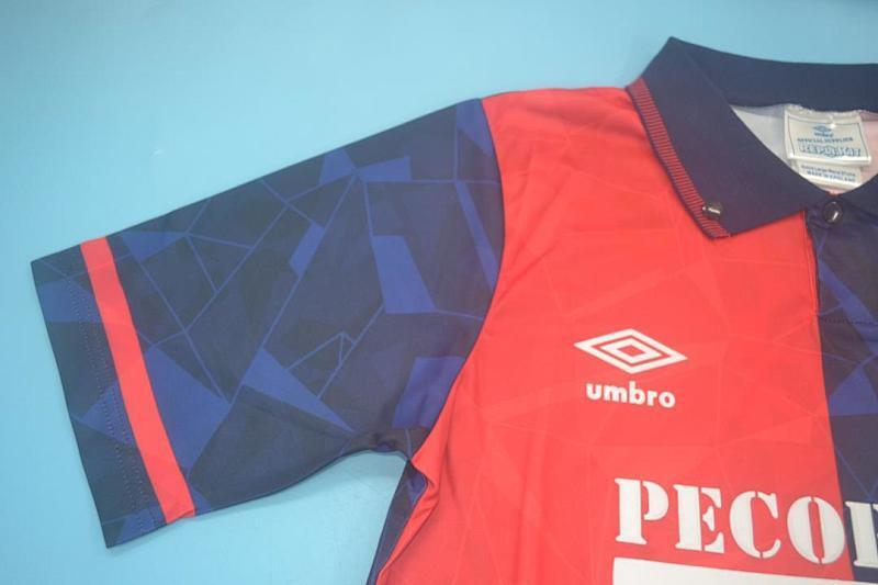 Maillot Cagliari fonts Domicile 92/93