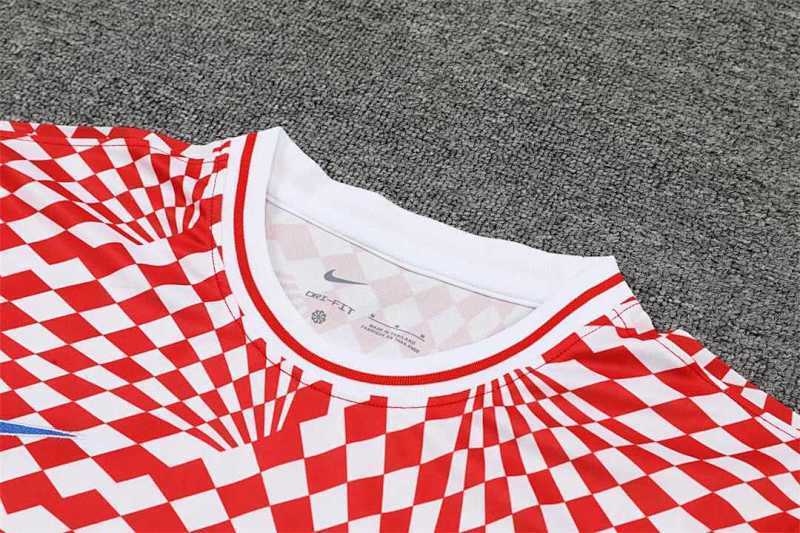 Conjunto Chelsea Blanco Rojo Pre-Partido 22/23
