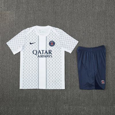 PSG White Pre-Match Kit 25/26
