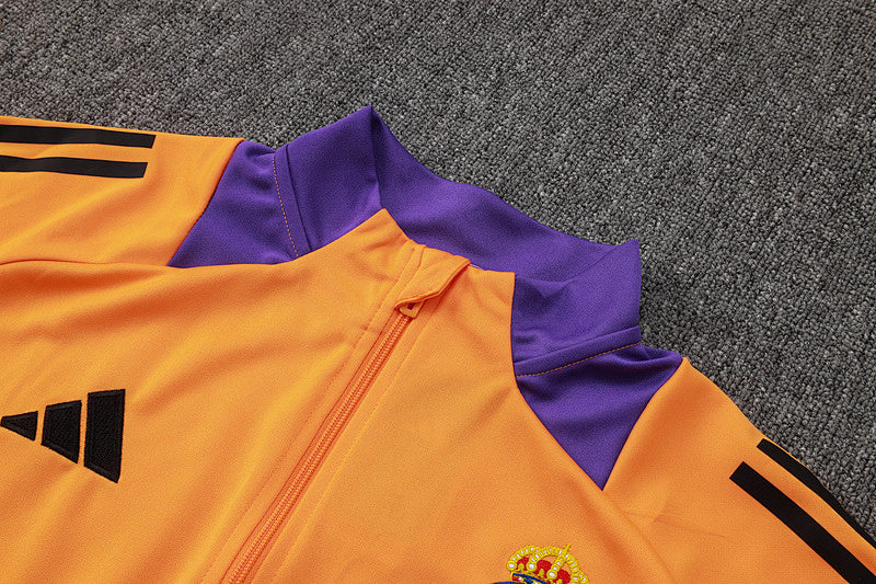 Survêtement Real Madrid Orange&Bleu 24/25