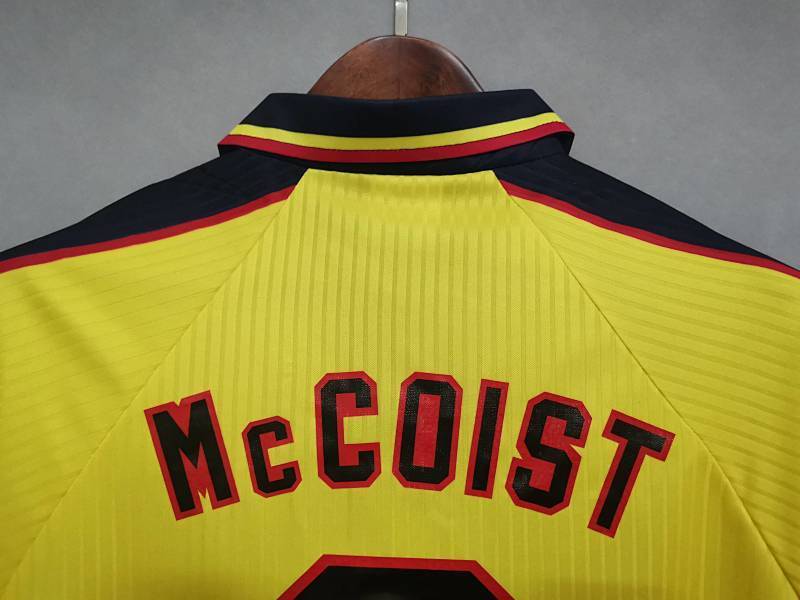Scotland yellow Retro Jersey 96/98