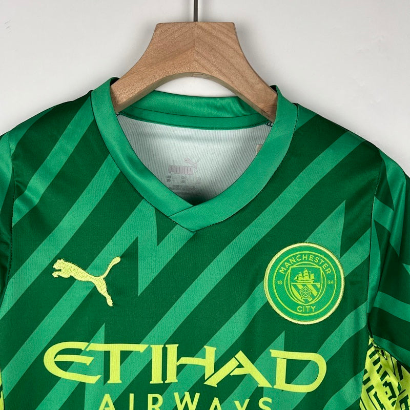 Ensemble Enfant Manchester City Gardien 23/24