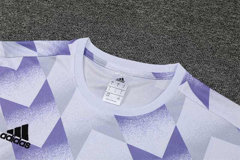 Conjunto Real Madrid Azul Blanco Pre-Partido 22/23
