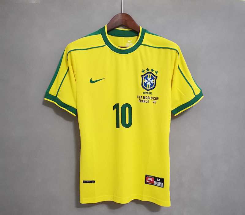 Maillot Brazil Domicile Rétro 1998