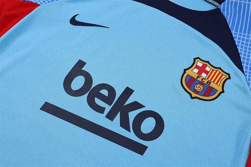 Ensemble FC Barcelone Bleu Prématch 22/23