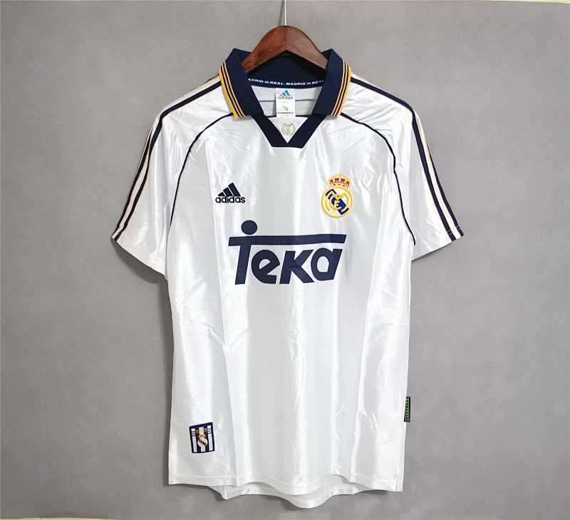 Maillot Real Madrid Domicile Rétro 1998/00