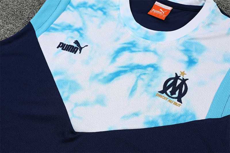 Débardeur Marseille Bleu foncé&Bleu 22/23