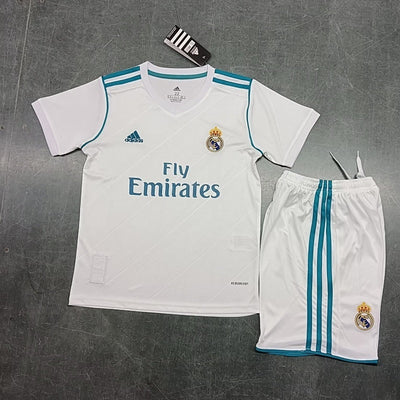 Real Madrid Home Kids Kit 17/18